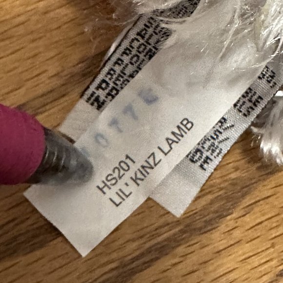 Webkinz Lil Kinz Lamb Plush Toy and Spring Bag No Code - Picture 3 of 3